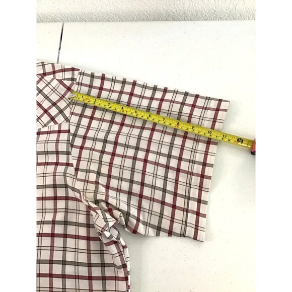 ELY CATTLEMAN -MENS BUTTON-DOWN SHORT SLEEVE WRINKLE RESISTANT SHIRT SIZE 2XL - Picture 4 of 7